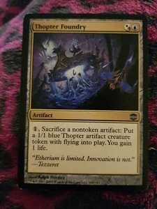 1x MTG Magic The Gathering TCG Thopter Foundry - Rare - Alara Reborn - Bild 1 von 2