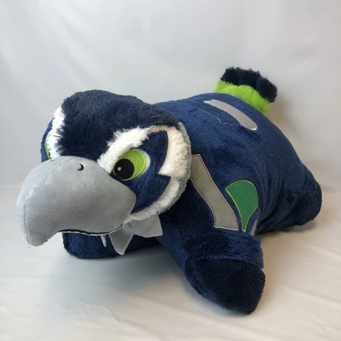 [2011] Seattle Seahawks Large 18” Mascot Pillow Pet - NFL Cover