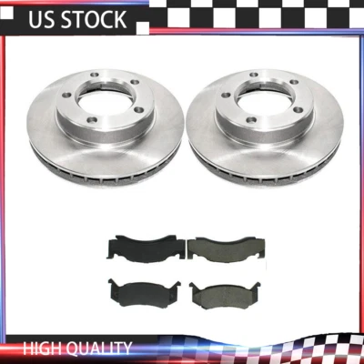 Se adapta a rotores de freno de disco delanteros y pastillas metálicas Dodge Ramcharger Dodge W100 6 piezas Foto 1 de 4