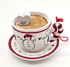 Jolly Foiles By Sandi Gore Evans Midwest Of Cannon Falls Snowman Mug Ornament