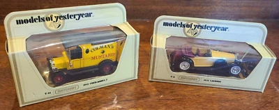 2 modelos Matchbox de antaño - 1938 Lagonda y 1912 Ford Modelo T - Inglaterra 1978 Foto 1 de 4