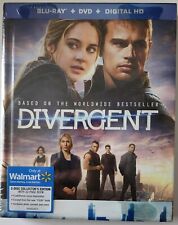 NEW DIVERGENT BLU RAY DVD 2 DISC WALMART EXCLUSIVE DIGIBOOK FREE USA SHIPPING