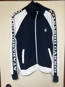 Atarashii Gakko! Uniform Jersey Tops Navy Size L Used Near Mint from Japan - Picture 1 of 2