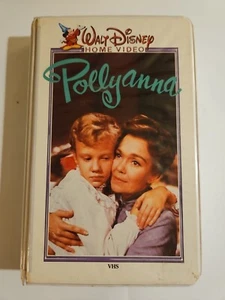 1984 Pollyanna Walt Disney Home Video VHS White Clamshell Case - Imagen 1 de 3