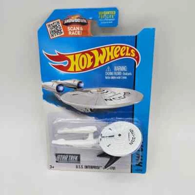 Hot Wheels U.S.S Enterprise NCC-1701, 2015 43/250, HW City, Star Trek, Toy Cars - Изображение 1 из 3
