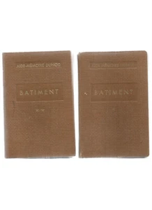 BATIMENT TOMES 1 ET 2 AIDE-MEMOIRE DUNOD - Foto 1 di 1