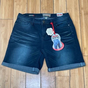 Pantalones cortos azules Hot Kiss Get the Lift para mujer talla 9 nuevos con etiquetas - Imagen 1 de 7