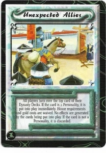 L5R: *UNEXPECTED ALLIES* - Jade Edition - Legend of the Five Rings CCG - Picture 1 of 1