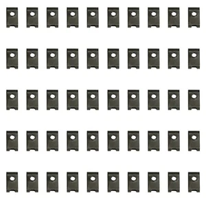 M5 THREAD ZINC PLATED SPRING SPIRE C CLIPS U NUTS SPEEDCLIPS CHIMNEY 5MM QTY 50 - Picture 1 of 12