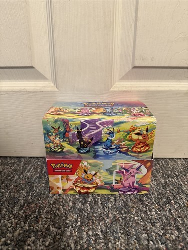 Pokemon TCG: Prismatic Evolutions Mini Tin Boxes - Lot of 8 AND DISPLAY ...
