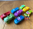 Polly Pocket Race To The Mall 2007 Bundle Of Mini Toy Cars & Figurines