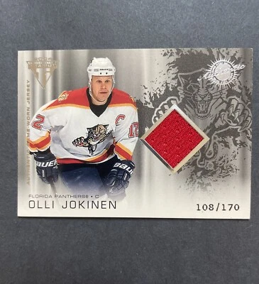 2003-04 (PANTHERS) Titanium Retail #157 Olli Jokinen JSY/170 - Image 1 of 2