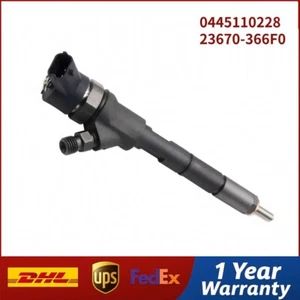 Inyector de combustible Common Rail 0445110228 23670-366F0 para Toyota Yaris 1.4d D4D - Imagen 1 de 6