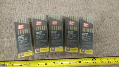 Lote de 5 paquetes de grapas Grip Rite calibre 18 5/8" "SX" GRSX58GM 1.000 por  Foto 1 de 2