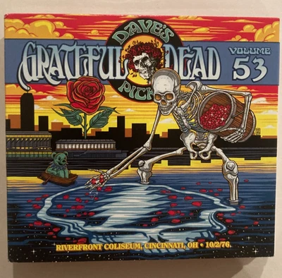 Grateful Dead Daves Picks Vol 53 - Riverfront Coliseum Cincy 1976 - LIKE NEW! - Image 1 of 4