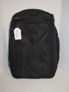 NEW EBags Etech 3.0 Carry-On Travel Backpack Expandable Laptop Compartment Black - Picture 1 of 12