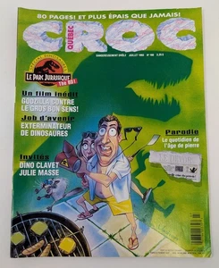 Croc #168 - Juillet 1993 - Humour Quebec (Sac/Carton) - Picture 1 of 14