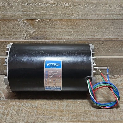 LEESON ELECTRIC AC MOTOR 1/4 HP #CM44P120Z1A 115 Volts 2.5 Amps Light-duty  USA - Image 1 of 4