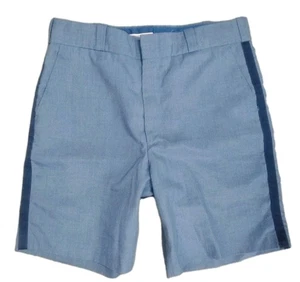 VTG Postal Shorts Mens Size 34R Blue Uniform Letter Carrier Employee USA Made - Picture 1 of 5