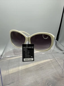White Fashion Sunglasses Women’s Skull And Crossbones Roses Flames Summer - Picture 1 of 8