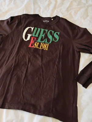 Guess Los Angeles T-Shirt XL Long Sleeve - Image 1 of 4