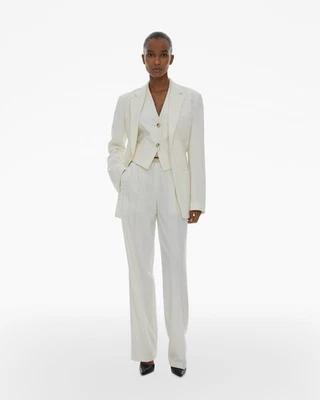 Helmut Lang wool belted blazer size Uk 10 - RRP 540£ - Image 1 of 4