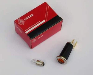 Lucas Classic Car & Bike Amber Jewel Hexagonal Warning Light / Lamp & Bulb 38190 - Picture 1 of 3