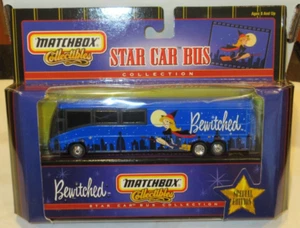 MATCHBOX TV STAR ELIZABETH MONTGOMERY IN BEWITCHED LUXURY COACH BUS - Picture 1 of 5
