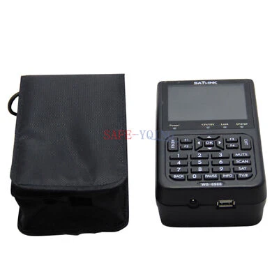 one New Satlink WS-6906 Satellite Signal Finder Detector Meter DVB-S 3.5" LCD - Image 1 of 4