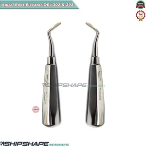 Surgical Dental Elevators Apical DEL 302 And 303 Oral Surgery Dental Extraction - Picture 1 of 17