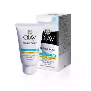 Olay Natural Aura Instant Glowing Radiance Cream 40g / 40gm | Expiry 06/2026 - Picture 1 of 3