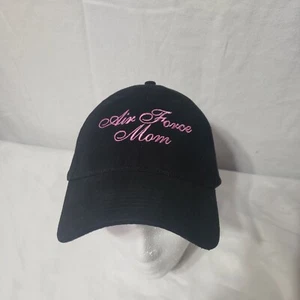 Baseballkappe Air Force Mom bestickt schwarz und pink verstellbar - Bild 1 von 5