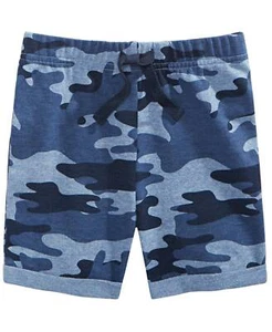 First Impressions Baby Boys Camo-Print Shorts - Picture 1 of 3