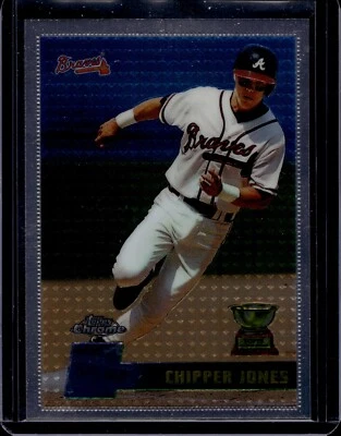 1996 Topps Chrome #52 Chipper Jones - Image 1 of 4