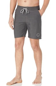 Nuevo Drift 7 Seas Para hombres San Miguel Board Shorts Bañador Gris Carbón Talla 32 - Imagen 1 de 2
