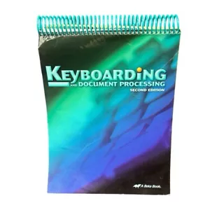 Abeka Keyboarding and Document Processing Second Edition Textbook Student Work - Picture 1 of 6