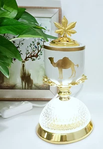 Quemador de incienso eléctrico No. 3 con lámpara - Utilizar como lámpara de escritorio y quemador - Tono GRATIS - Imagen 1 de 1