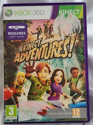XBOX 360 CD-Rom Disk Kinect Sensor Adventures Fantasy Interactive Virtual Game - Image 1 of 4