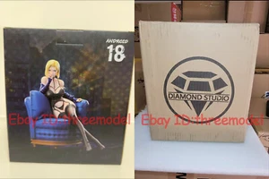 Diamond Studio 1/6 Dragon Ball Android 18 Estatua Pintada EN STOCK - Imagen 1 de 6