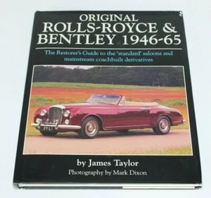 Original Rolls-Royce and Bentley, 1945-1965 by James Taylor (1999, Hardcover) - Bild 1 von 5