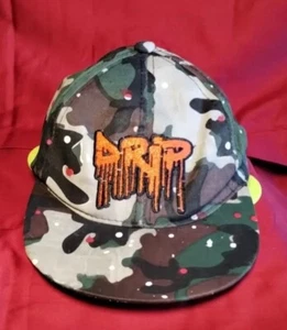 Baseballmütze Drip Logo verstellbar Camouflage - Bild 1 von 6
