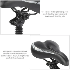(Electric Scooter Height Adjustable Saddle Shockproof Scooter Seat For NINE FF - Picture 1 of 18