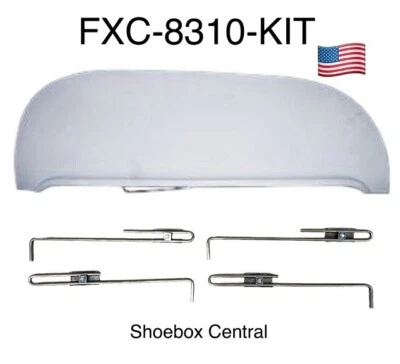 Kit de herrajes de soporte de faldón para guardabarros Ford Foxcraft 1949-1951 Foto 1 de 3