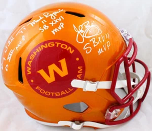 Williams/Rypien/Riggins Autographed WFT F/S Flash Speed Helmet W/SB MVP-BAW Holo - Picture 1 of 6