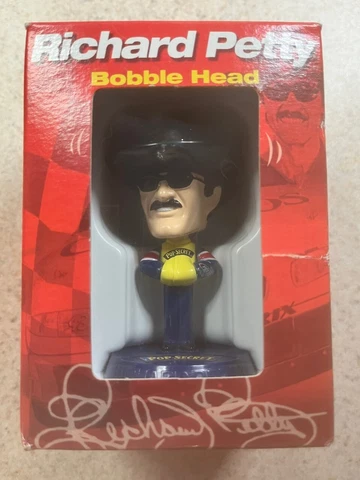 Richard Petty Mini 3" Bobblehead Doll Pop Secret Popcorn Advertising NEW in Box! Cover