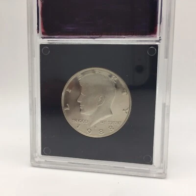 Slabbed 1988-S Kennedy Half Dollar - Proof Uncirculated Ungraded - Image 1 of 2