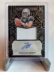 2024 Panini Obsidian RC Patch Auto Jonathon Brooks B2 - Bild 1 von 1