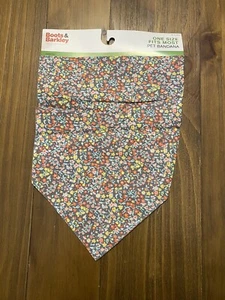 Boots & Barkley™ Floral Tie Dog Bandana One Size Fits Most NWT - Picture 1 of 2