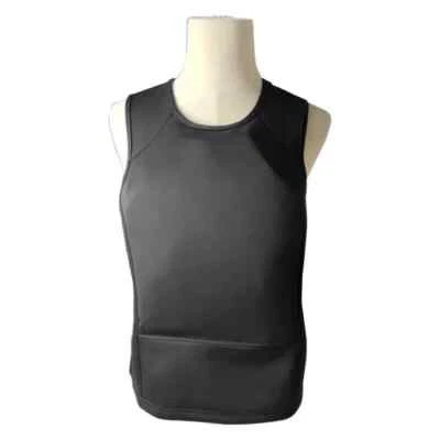 Ultra Thin Bulletproof T-shirt Vest Concealable Body Armor NIJ Level IIIA - Image 1 of 4