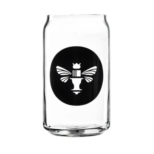 Vaso de pinta Chris King Bee — 16 oz — AGOTADO— Bicicleta Bicicleta Bicicleta Regalo para él Ella Ellos Foto 1 de 1